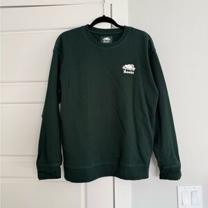 Roots Forest Green Crewneck